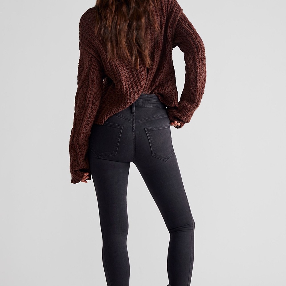 FREE PEOPLE - Skyline Skinny Jeans - Picture 6 of 6